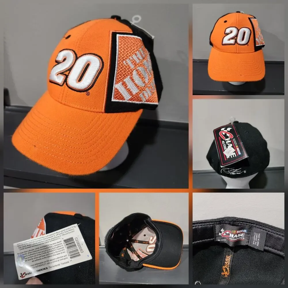 VTG NASCAR Racing Home‎ Depot Chase Authentics Tony Stewart Hat Cap NWT NEW